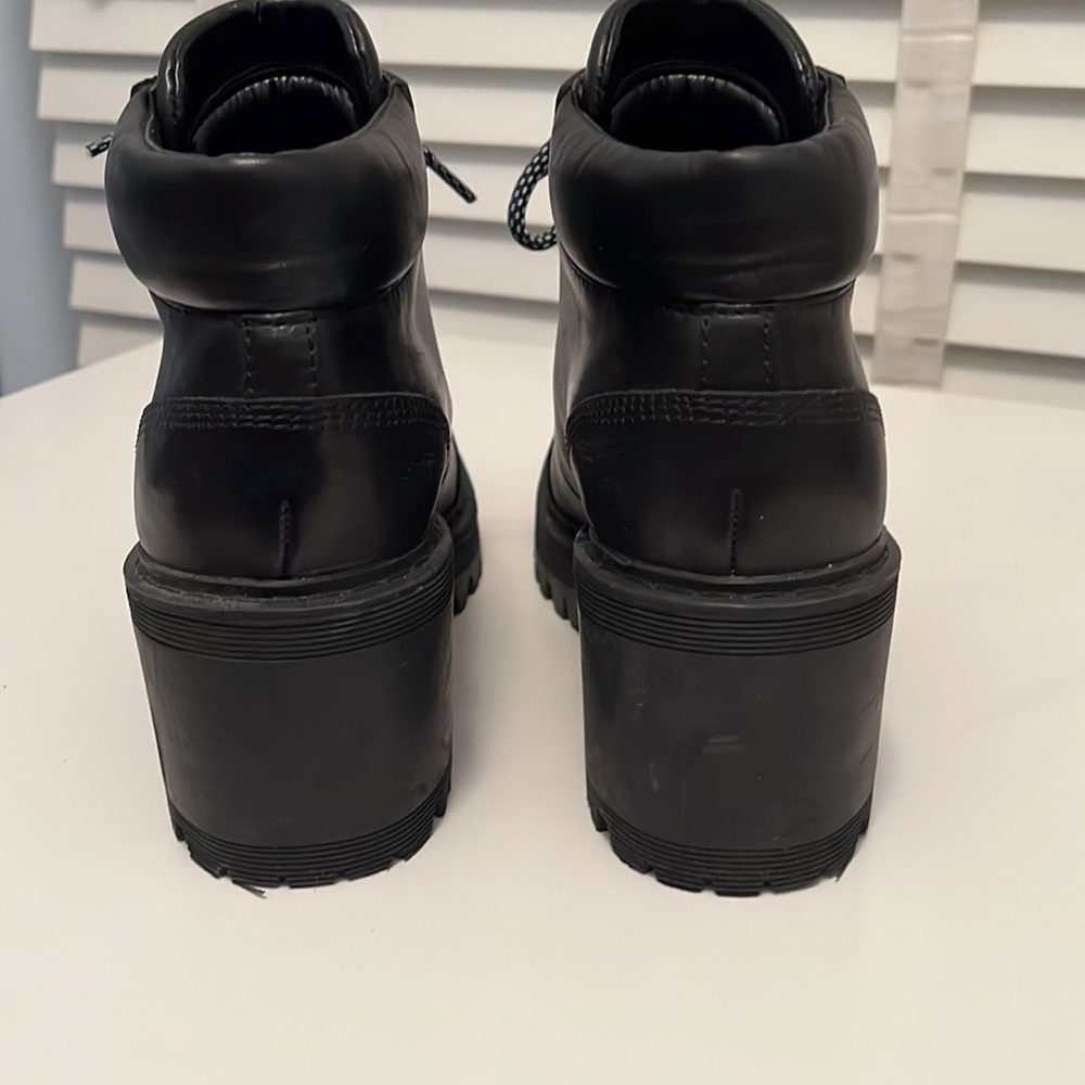 Marc Fisher lace up booties - Picture 3 of 8